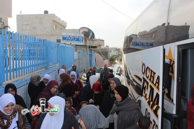  كفرقاسم : فوج الطائرة والثاني من عمرات الشتاء يغادر البلدة الى الديار الحجازية عبر مطار بن جوريون مع الاداري زهير العمشه  ابو الصراط  